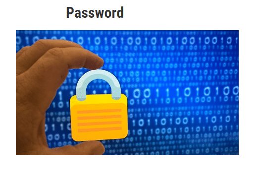 password of Online Exam
