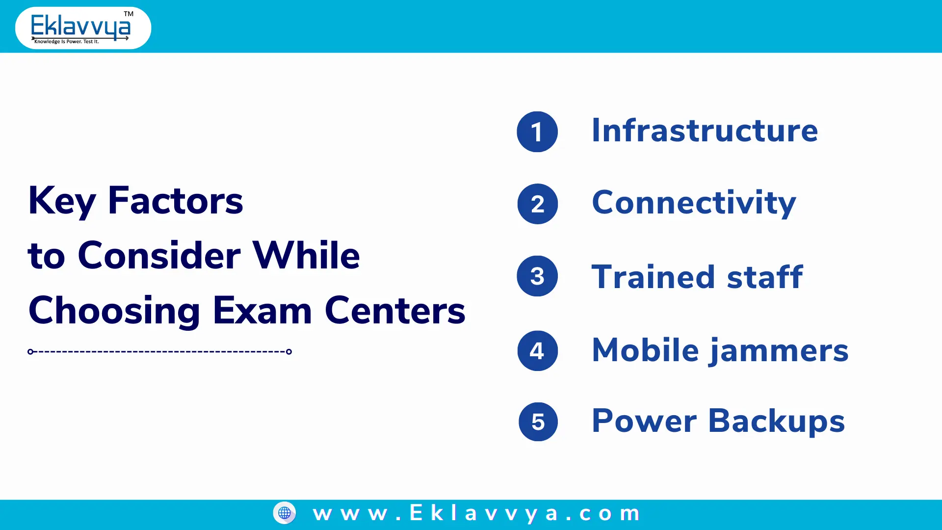 Key factors to consider while choosing exam center