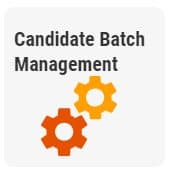 Candidate Batch Management for Online Exams