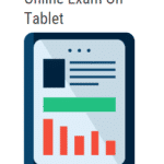 How to conduct online exam using  tablet