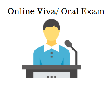 Online Viva oral exam
