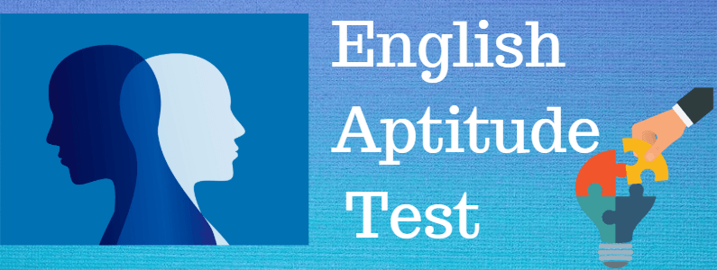 English Aptitude Test