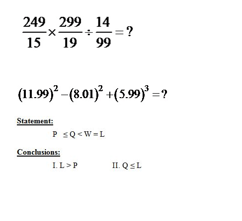 Mathematics Aptitude Questions