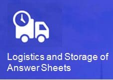 Logistics and storage of answer sheets