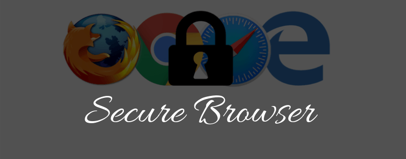 Secure browser during online exams