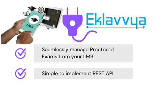 Proctored exams integration with LMS