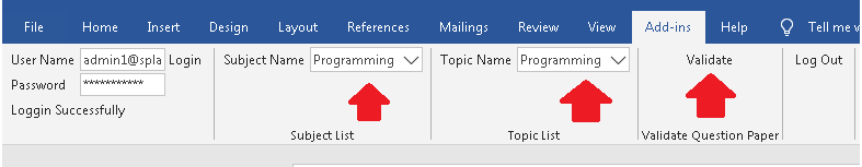 Subject Topic Selection