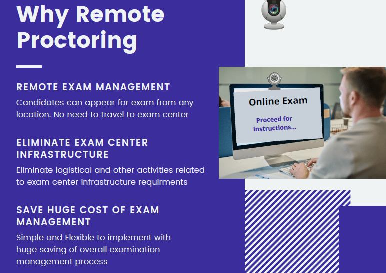 why remote proctoring during exams