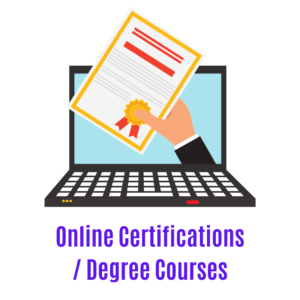 online certifictions and courses