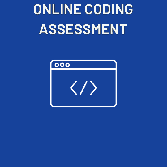 Attempt online coding test