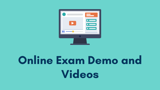 Online exam demo and videos can help students to understand exam platform