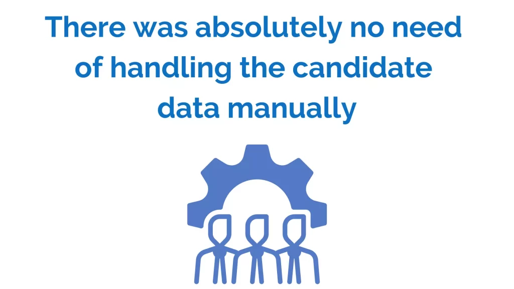 Automation of candidate data handling