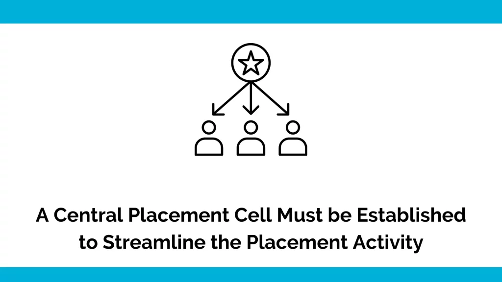 Establish a placement cell