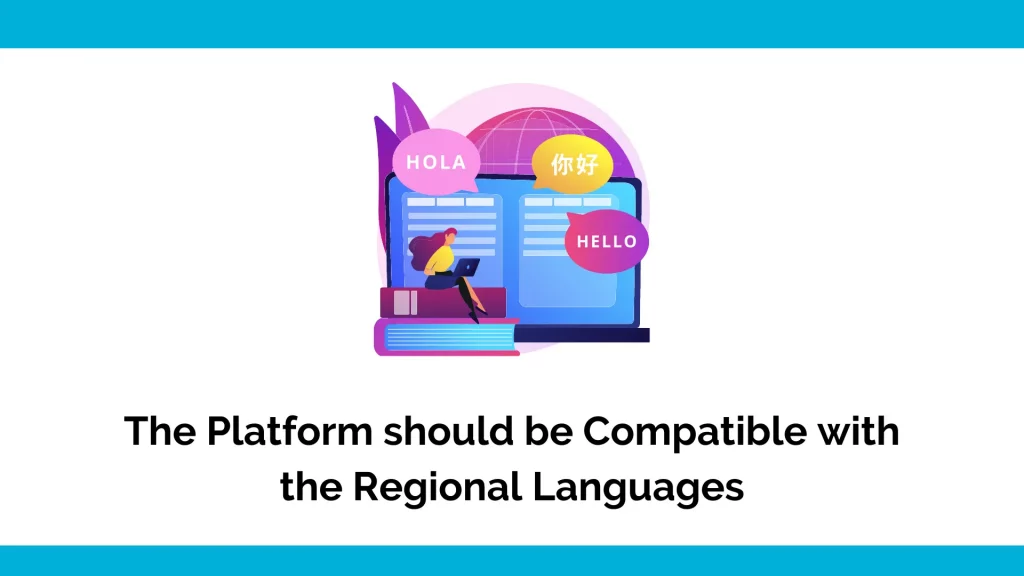 Regional language support by online assessment platform for campus recruitment