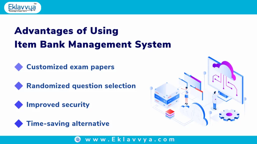 Advantages of item bank management software