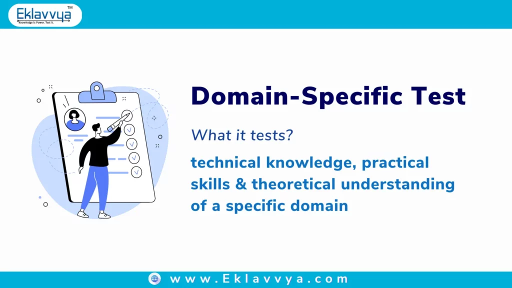 Domain-specific test