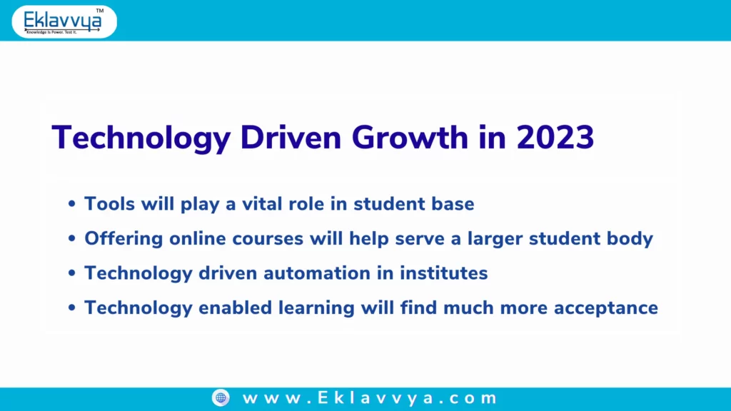 Technology driven growth in 2023