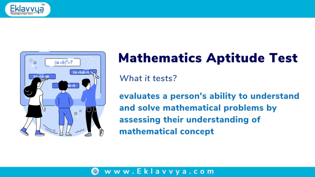 Mathematics aptitude test
