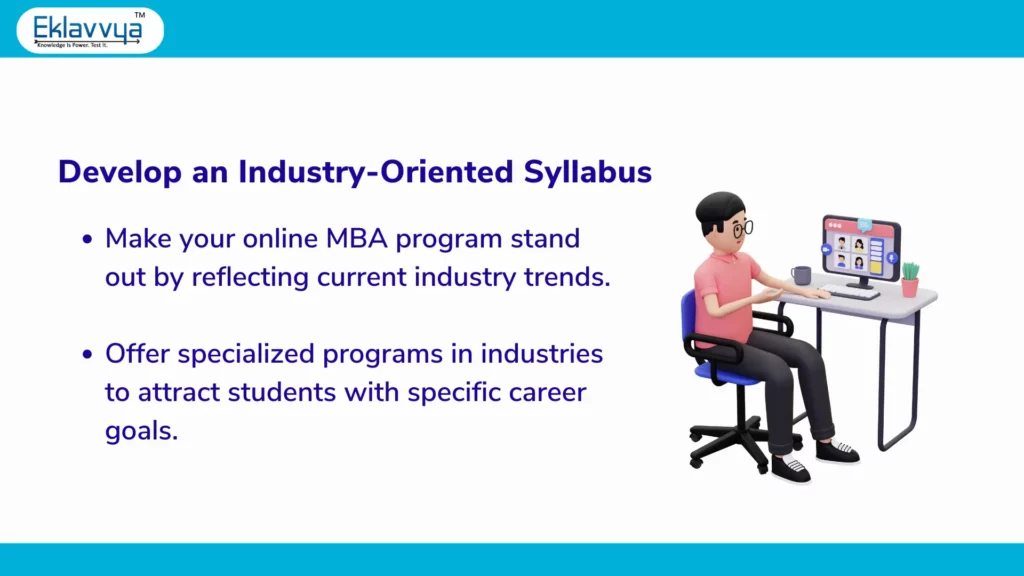 Develop an industry-oriented syllabus