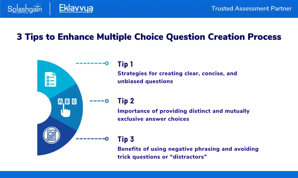 3 Tips to Enhance Multiple Choice Question Creation Process