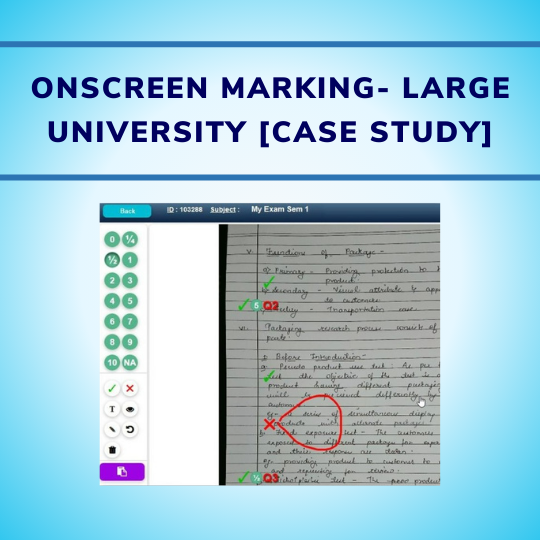 Onscreen Marking- Large University [Case Study]