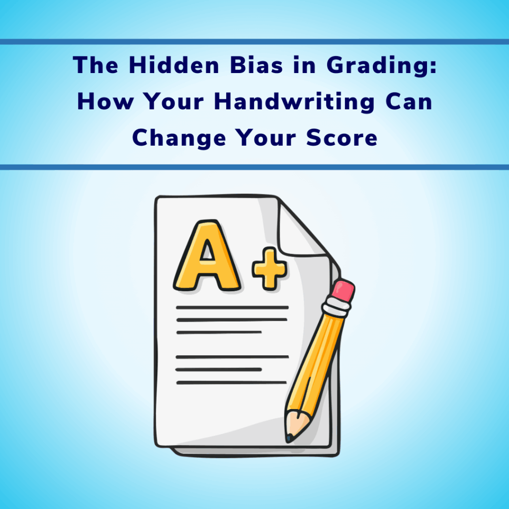 The Hidden Bias in Grading: How Your Handwriting Can Change Your Score