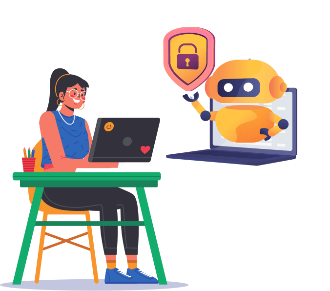 Secure Online Exams with AI